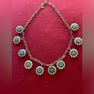 Crystal Flower Necklace